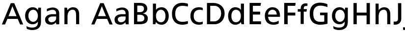 Agan font