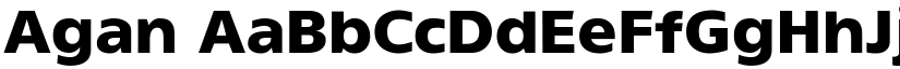 Agan font