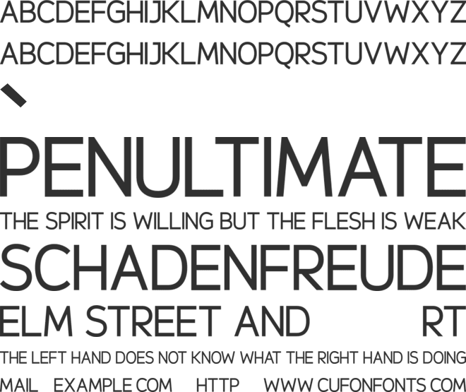 Quinapple font preview