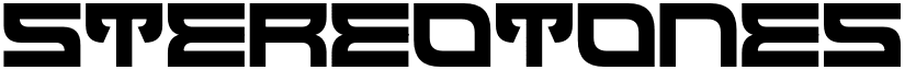 Stereotones Regular font