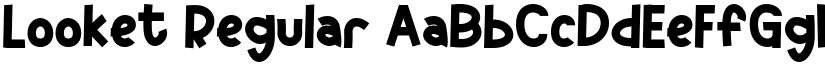 Looket Regular font