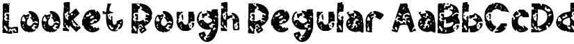 Looket Rough Regular font