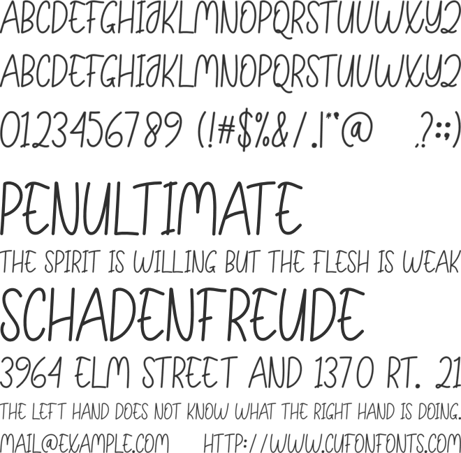 Cracked Soil font preview