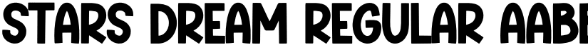 Stars Dream Regular font