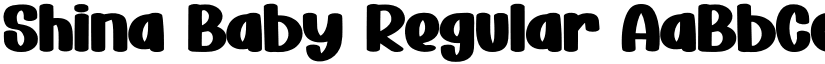 Shina Baby Regular font
