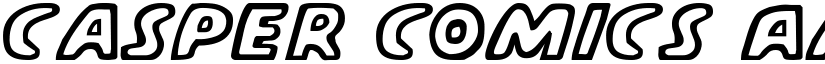 Casper Comics font
