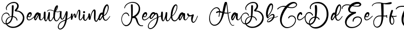 Beautymind Regular font