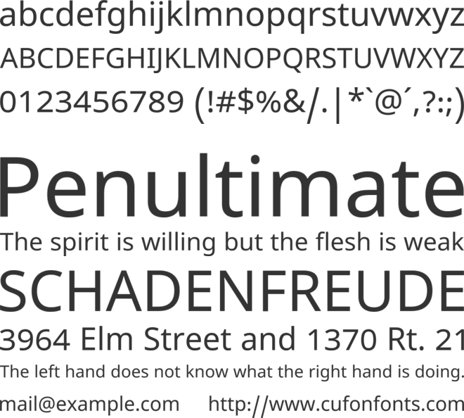 Noto Sans Telugu font preview