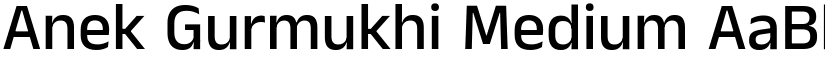 Anek Gurmukhi Medium (Variable) font