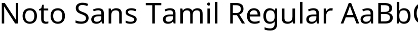Noto Sans Tamil Regular (Variable) font