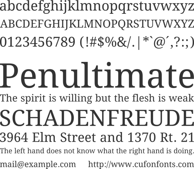 Noto Serif Gujarati font preview