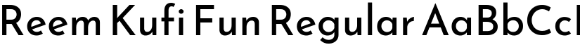 Reem Kufi Fun Regular (Variable) font