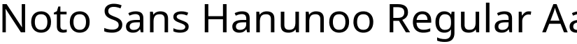 Noto Sans Hanunoo Regular font