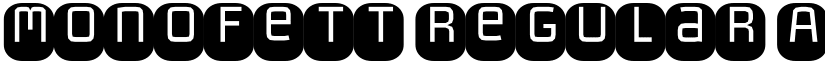 Monofett Regular font