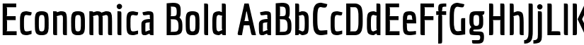 Economica Bold font