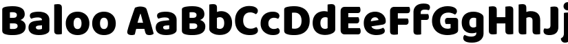 Baloo font