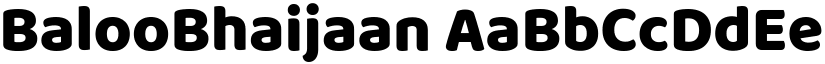 BalooBhaijaan font