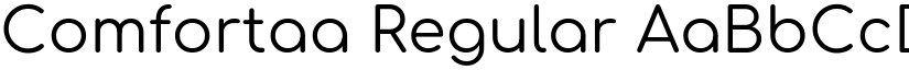 Comfortaa Regular (Variable) font
