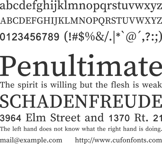 Lisu Bosa font preview