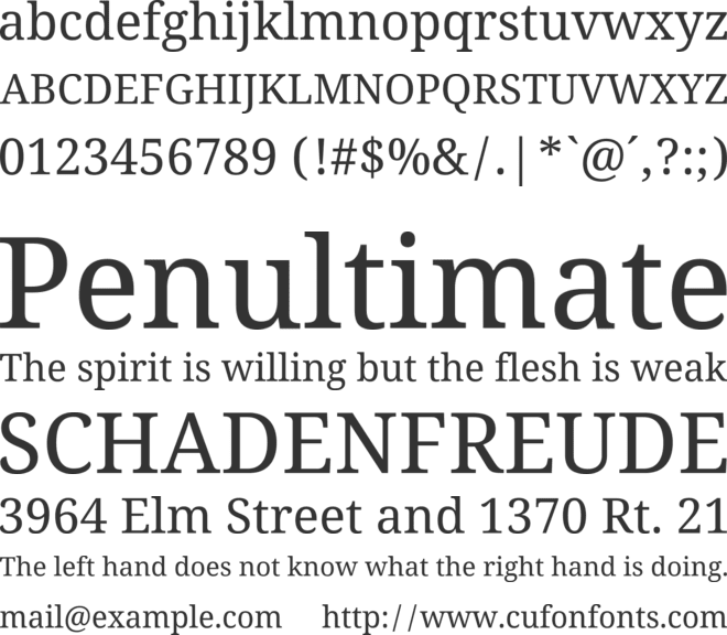 Noto Serif Devanagari font preview