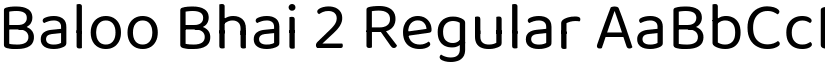 Baloo Bhai 2 Regular (Variable) font