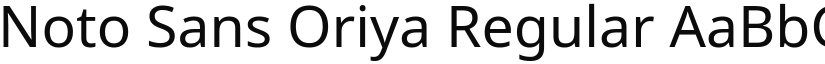 Noto Sans Oriya Regular (Variable) font