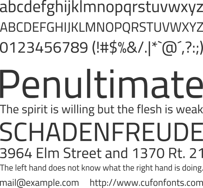 Cairo Play font preview