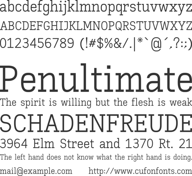 Kay Pho Du font preview