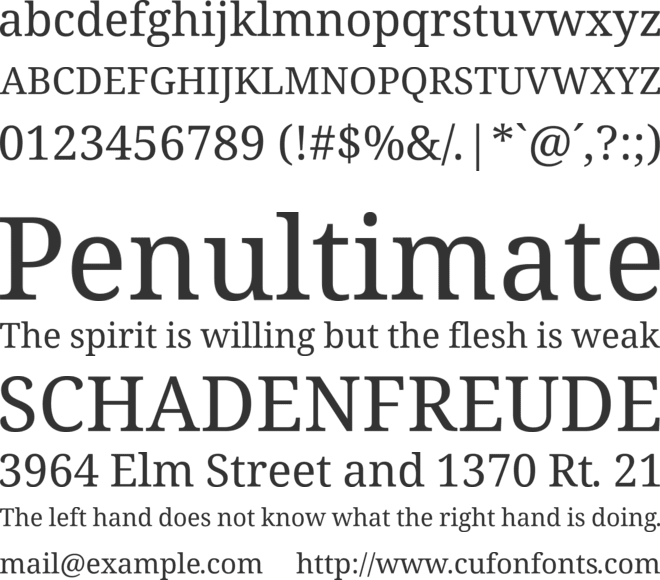 Noto Serif Kannada font preview