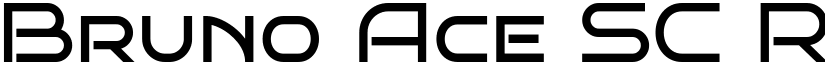 Bruno Ace SC Regular font