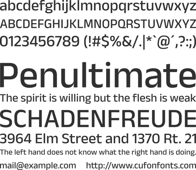Anek Latin font preview
