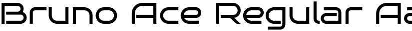 Bruno Ace Regular font