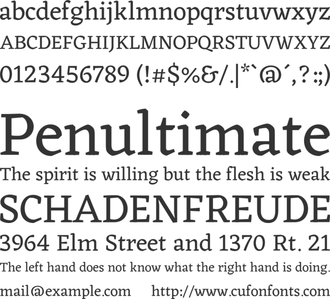 Eczar font preview