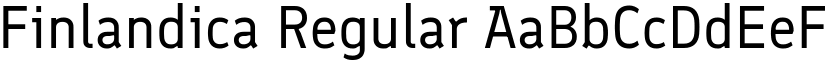Finlandica Regular (Variable) font