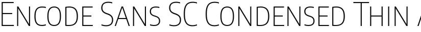 Encode Sans SC font download