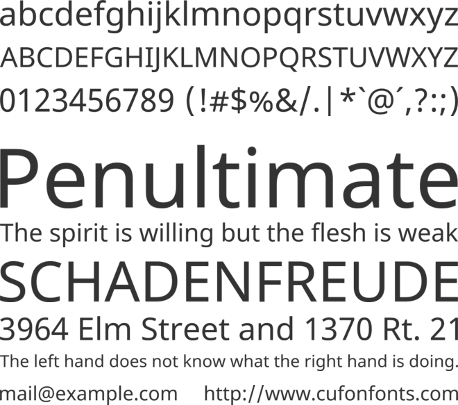 Noto Sans Bengali font preview