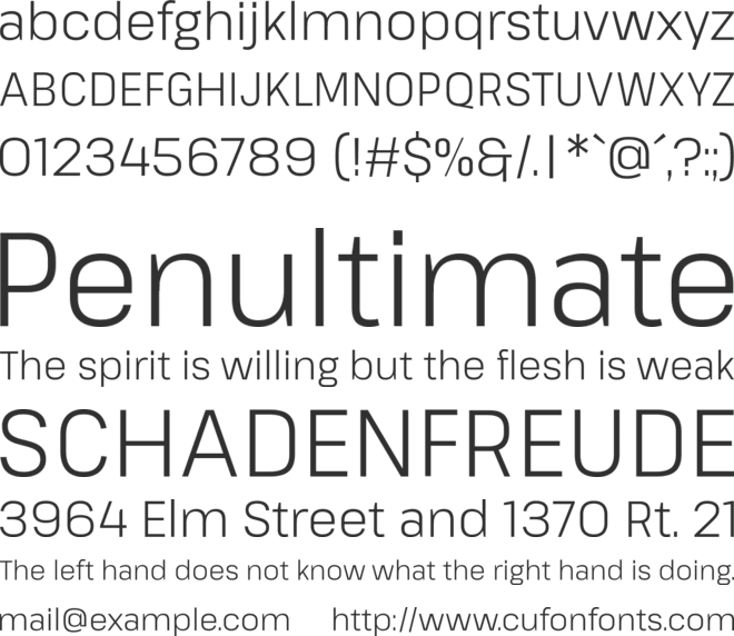 Pathway Extreme font preview