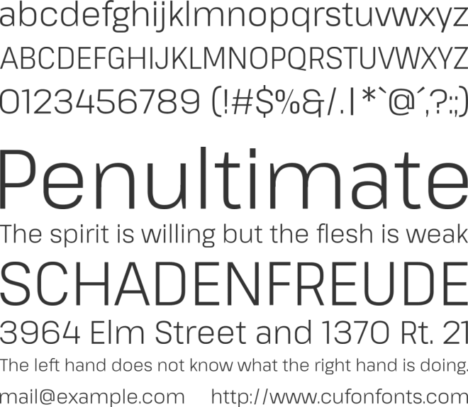 Pathway Extreme font preview