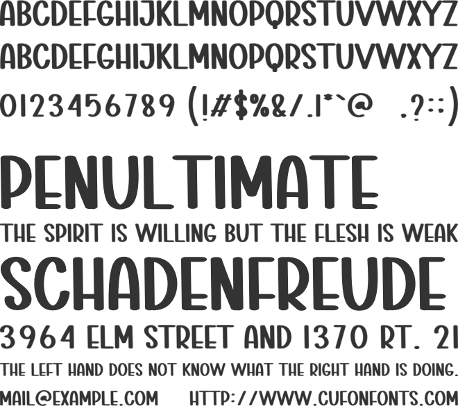 Summer Farmhouse font preview