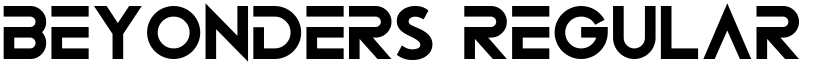 Beyonders Regular font