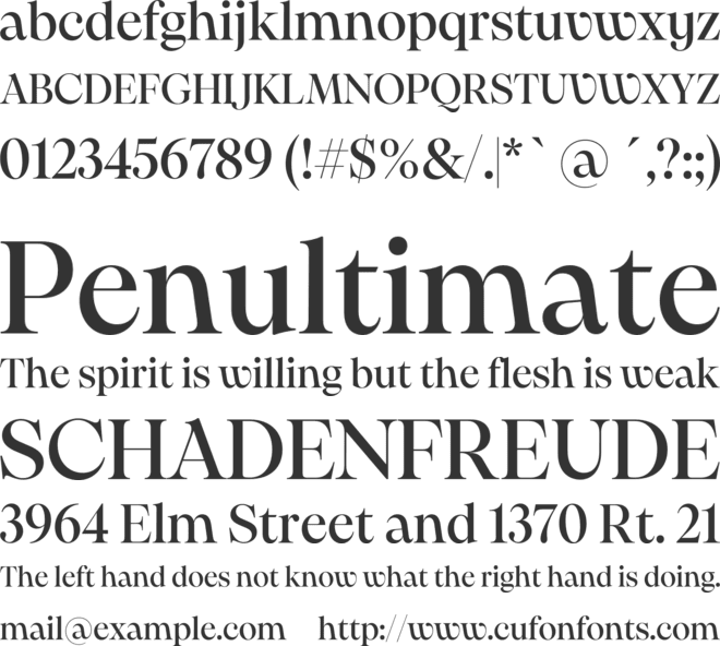 PP Pangaia font preview