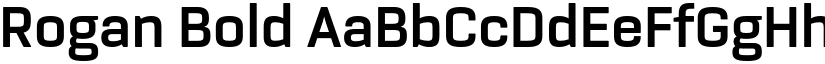 Rogan Bold font