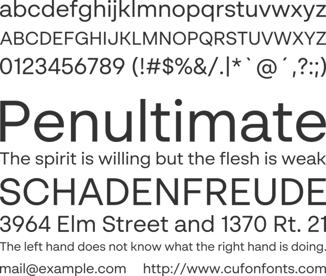 BR Sonoma font preview