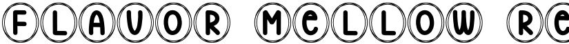 Flavor Mellow Regular font