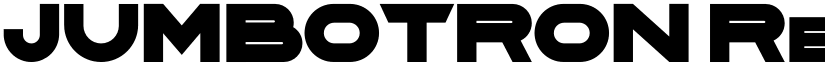 JUMBOTRON font download