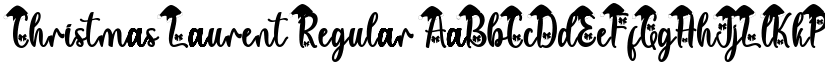 Christmas Laurent Regular font