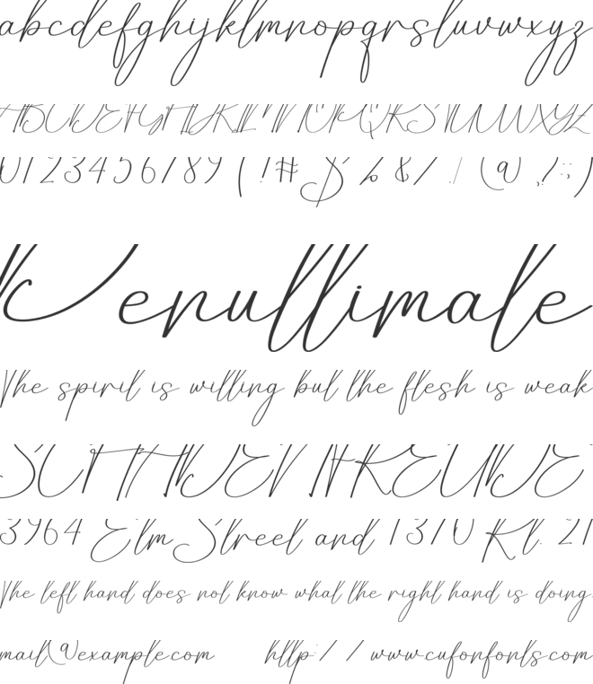 Happyday font preview