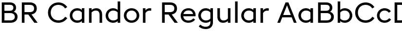 BR Candor Regular font
