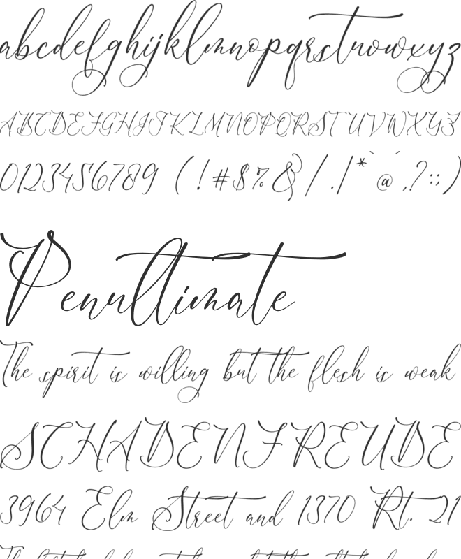 Calture Rowasn Script font preview