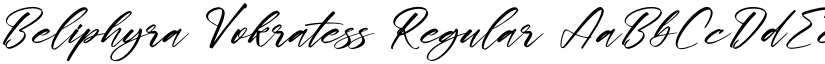 Beliphyra Vokratess font download